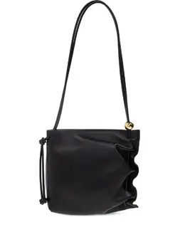 Сумка на плечо со сборками Furla, черный 30920826 | черный
