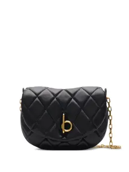 Стеганая сумка через плечо Rocking Horse Burberry, черный 26832130 | черный