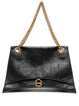 Большая сумка на плечо Crush Balenciaga, черный 18511718 | черный