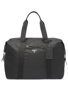 Prada Re-Nylon triangle logo holdall bag 16684628