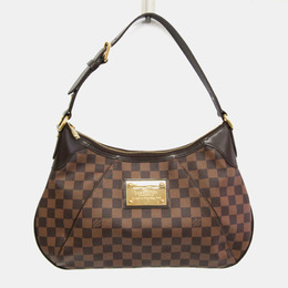 Louis Vuitton: Коричневая сумка 