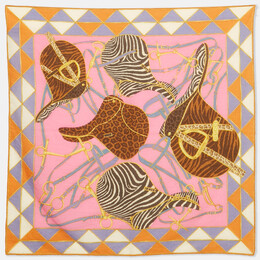 Gucci: Розовый шарф 