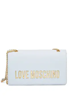 Сумка через плечо с логотипом Love Moschino, синий 29526902 | синий