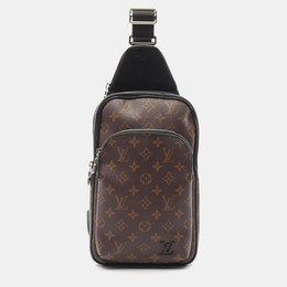 Louis Vuitton: Коричневая сумка 