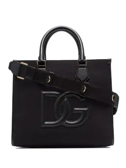 Dolce & Gabbana logo-patch shopper bag 18527012