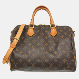 Louis Vuitton: Коричневая сумка  Speedy