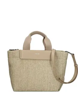 Сумка-тоут с логотипом Calvin Klein, нейтральный 30300766 | нейтральные цвета