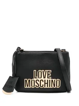 Сумка через плечо с логотипом Love Moschino, черный 25541411 | черный