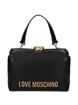 Сумка-шоппер с логотипом Love Moschino, черный 31407344 | черный