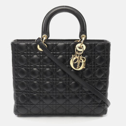 Dior: Чёрная сумка 