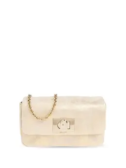 Сумка на плечо с эффектом металлик Furla, золотой 25849039 | золотистый