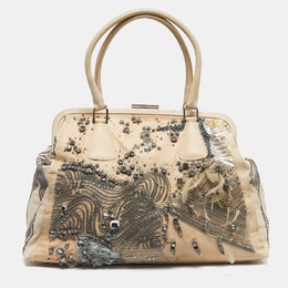 Valentino: Двухцветная сумка 