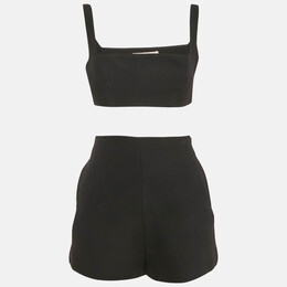 Valentino: Чёрный топ 