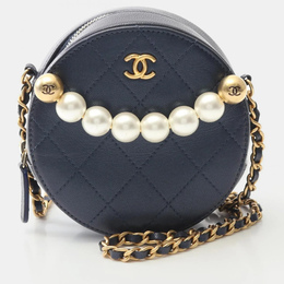 Chanel: Синяя сумка 