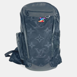 Louis Vuitton 3D Monogram Black Nylon Leather Backpack 1202187