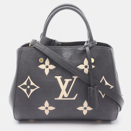 Louis Vuitton: Чёрная сумка  Montaigne