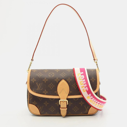 Louis Vuitton Diane PM Brown Monogram Coated Canvas Shoulder Bag 1202183