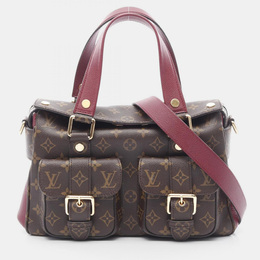 Louis Vuitton: Коричневая сумка 