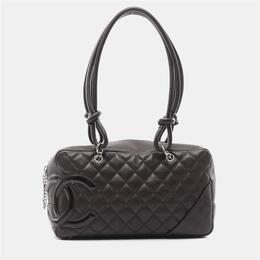 Chanel: Коричневая сумка 