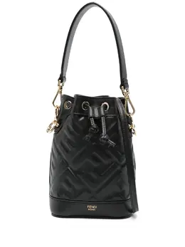 Сумка-ведро Mon Tresor размера мини Fendi, черный 22968752 | черный