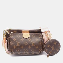 Louis Vuitton: Коричневая сумка  Pochette Accessoires