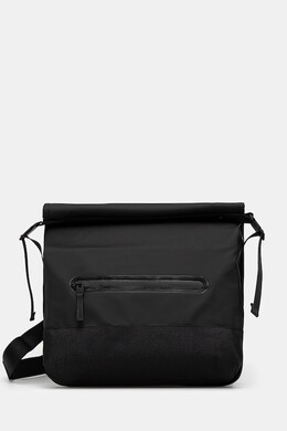 Сумка Trail Rolltop Messenger Bag W1 Rains, черный 14490.01 | czarny