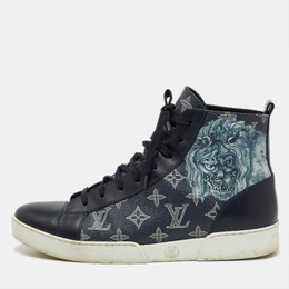 Louis Vuitton: Синие кроссовки 