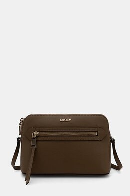 Кожаная сумка DKNY, зеленый r42eke17 | zielony