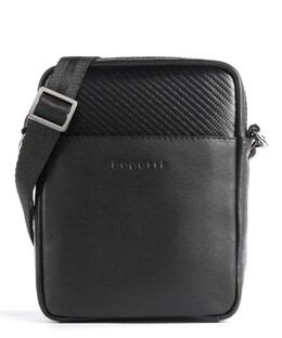 Сумка через плечо Comet из мелкозернистой яловой кожи. Bugatti, черный 492208-01 | schwarz