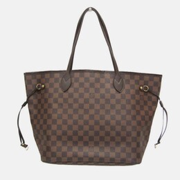 Louis Vuitton: Сумка-шоппер  Neverfull MM
