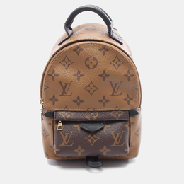 Louis Vuitton Palm Springs Mini Backpack Coated Canvas And Leather Monogram Reverse Brown 1232111