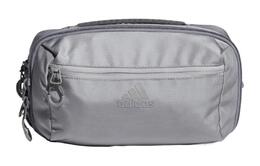 Нейлоновая наплечная сумка через плечо поясная унисекс серебристо-серый Adidas gl8568 | silver gray