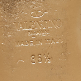 Valentino: Коричневые сандалии  Rockstud