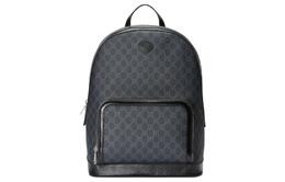 Рюкзак GG Canvas с кожаными деталями мужской черный Gucci 704017-huh9c-1000