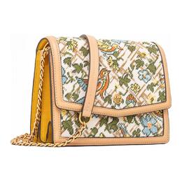 Робинсон Ткань с кожаной спинкой Рюкзак через плечо Женская Tory Burch 81989-109