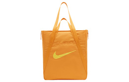 Сумка-шопер из ткани через плечо унисекс ярко-оранжевая Nike dr7217-836