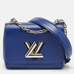Louis Vuitton Blue Sapir Epi Leather Twist PM Bag 1172454