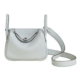Линди II Клеманс Мини Сумка Женская Синяя Hermes h085956ck08