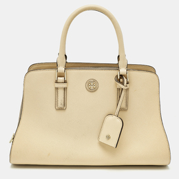 Tory Burch: Двухцветная сумка  Robinson