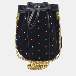 Saint Laurent Paris: Чёрная сумка через плечо 