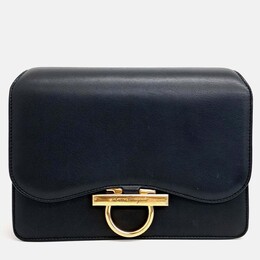 Salvatore Ferragamo: Чёрная сумка  Joan