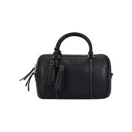 Сумка Thea из кожи, бостон, через плечо, кросс-боди, женская черная Tory Burch 141955-001