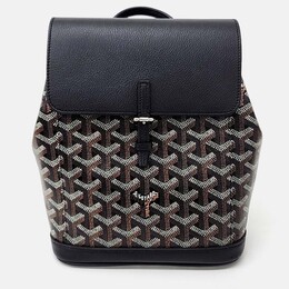 Goyard: Чёрный рюкзак 