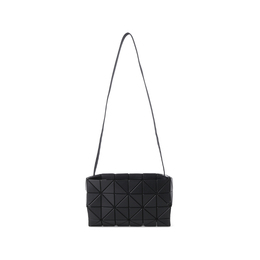 Картонная ПВХ сумка через плечо женская черная Issey Miyake bb46-ag452-16