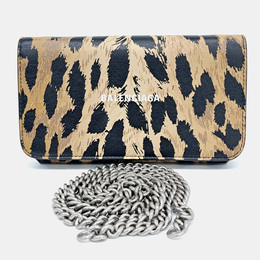 Balenciaga: Многоцветная сумка через плечо 