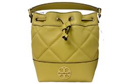 Кожаная сумка-ведро TB-Willa через плечо миниатюрная женская желтая Tory Burch 139289-258