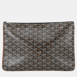 Goyard: Чёрный клатч 