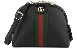 Ophidia Кожаная Куполообразная Сумка Через Плечо На Плечо Женская Синяя Gucci 719881-dj2dg-1060