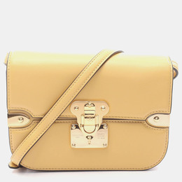 Louis Vuitton Orsay MM Yellow Leather Crossbody Bag 1226357