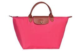 Сумка Le Pliage из полиамида "Дампинг" среднего размера, женская, красная Longchamp 1623089a27